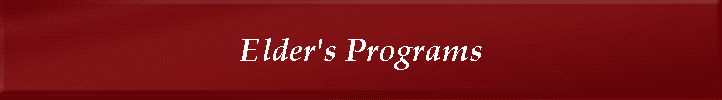 Elder's Programs