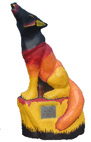 A Spirit Way Wolf - Ma-he-kun Wa-pa-tum (The Wolf Sees)
